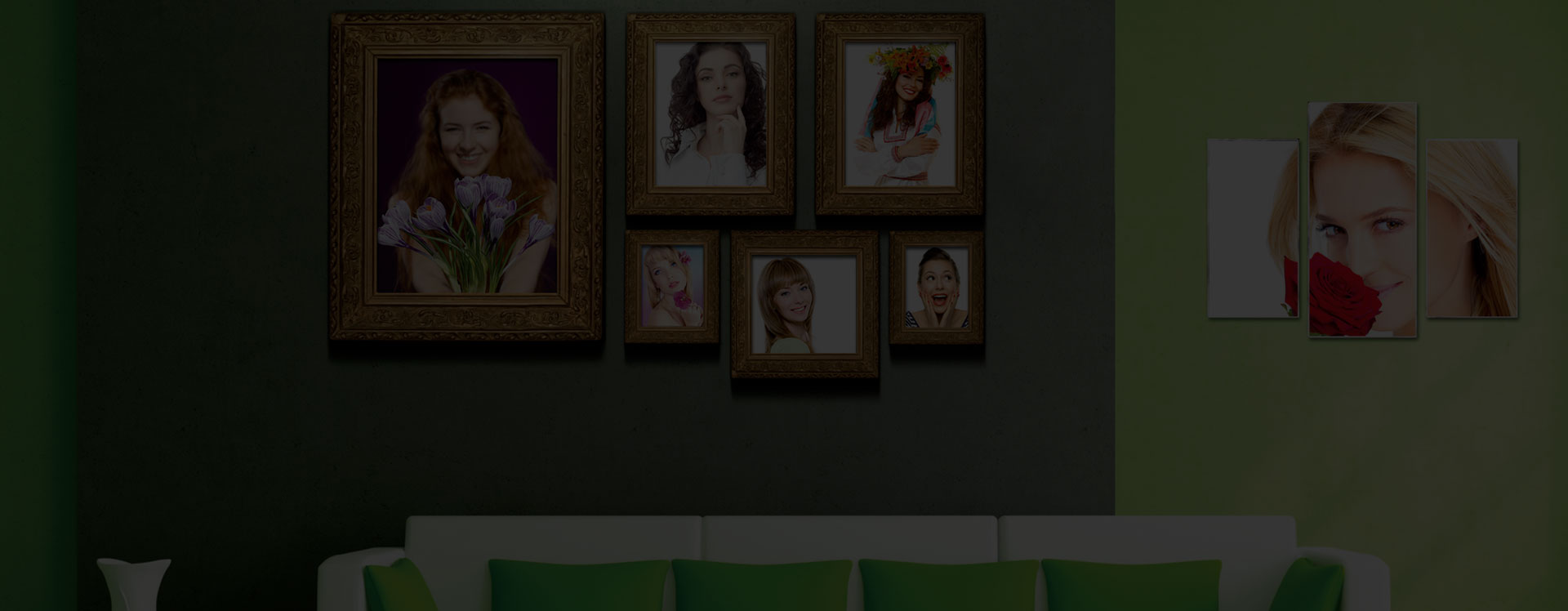 печать на холсте